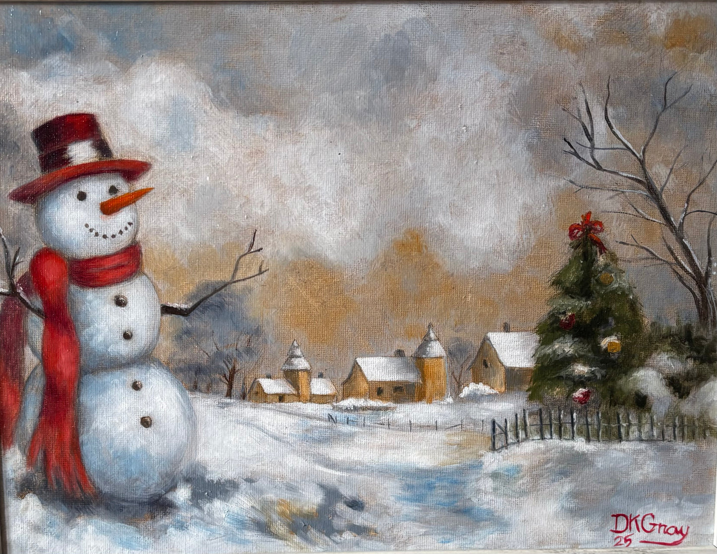 Country Snowman