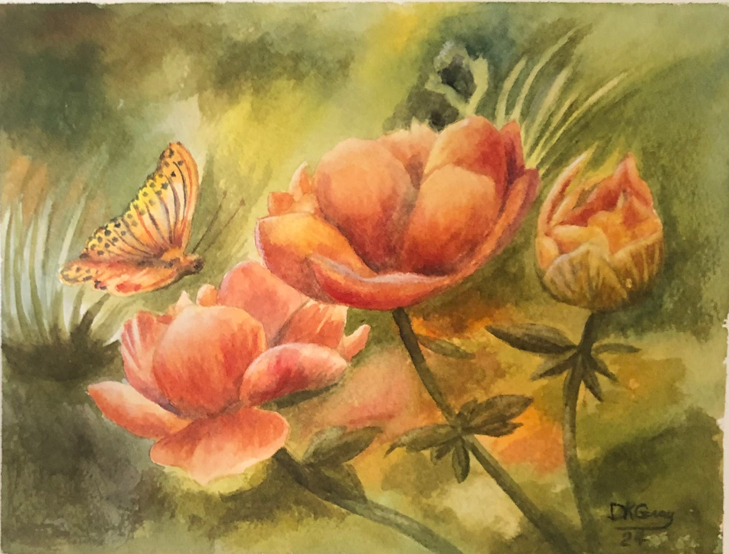 Coral Roses