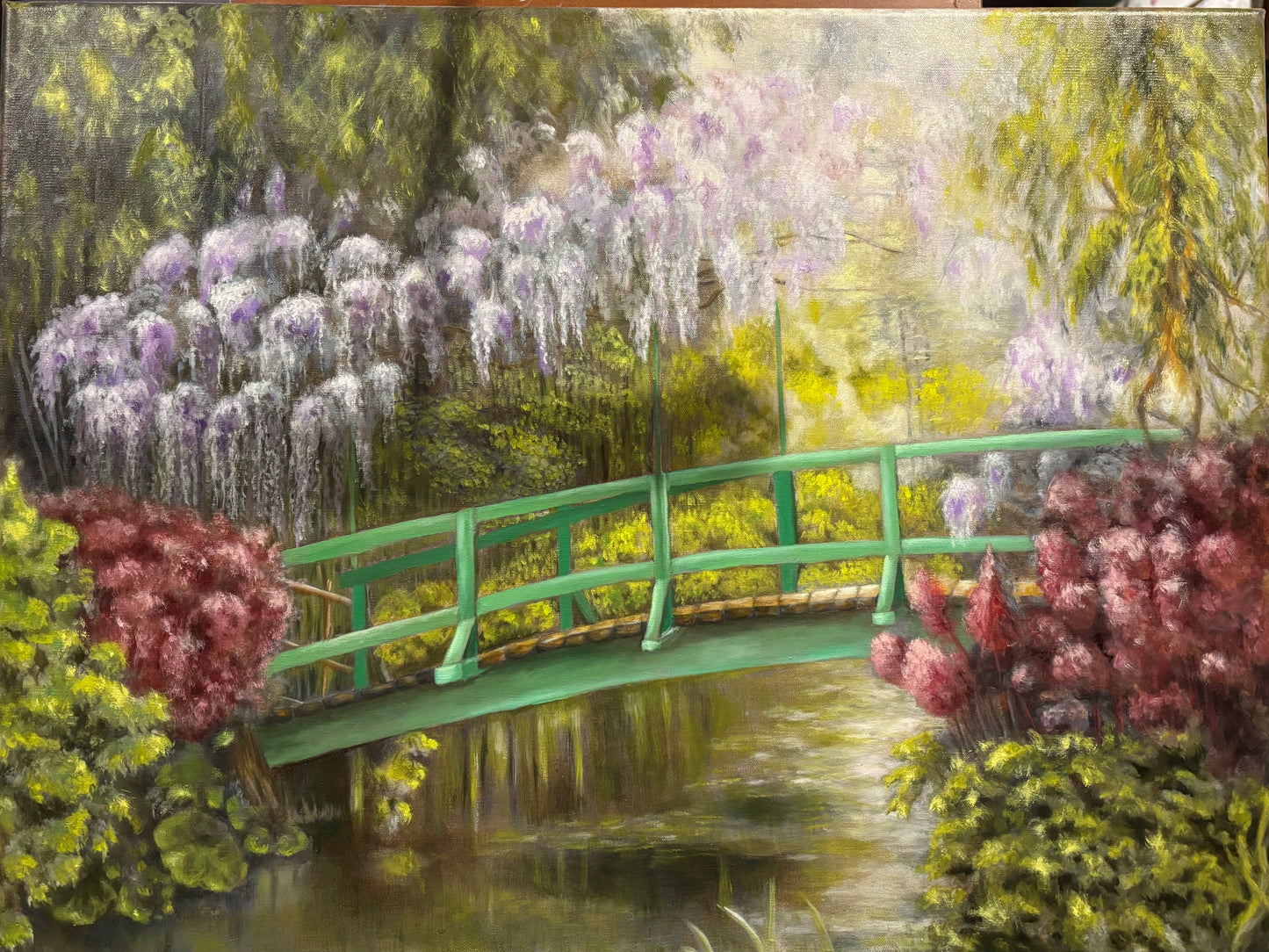 Japanese Bridge in Monet’s Garden