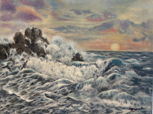Sunset Sea